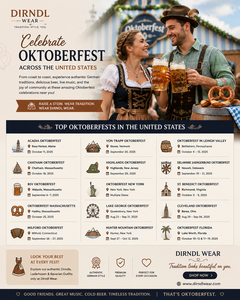 Oktoberfest in the United States (US): The Ultimate Guide to America's Biggest German Festival
