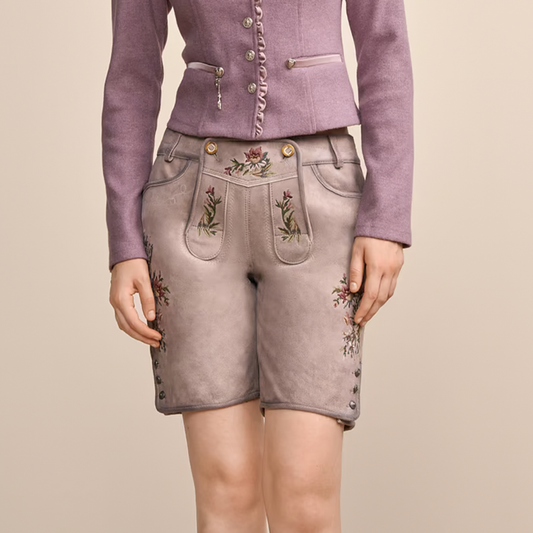 Elsa Embroidered Lederhosen