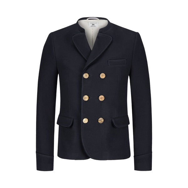 Grey Leather Trachten Jacket