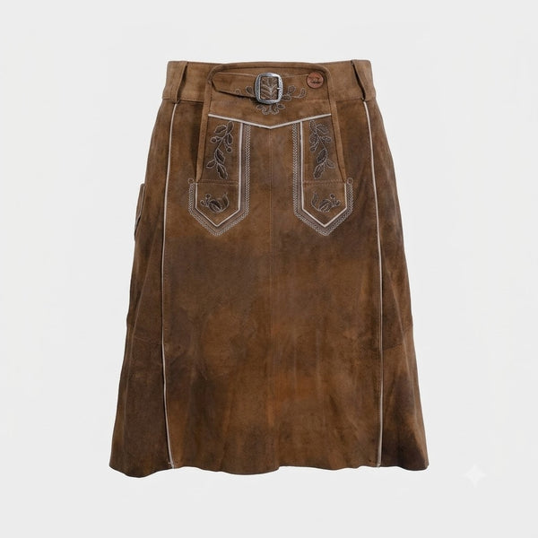 Helena Lederhosen Skirt