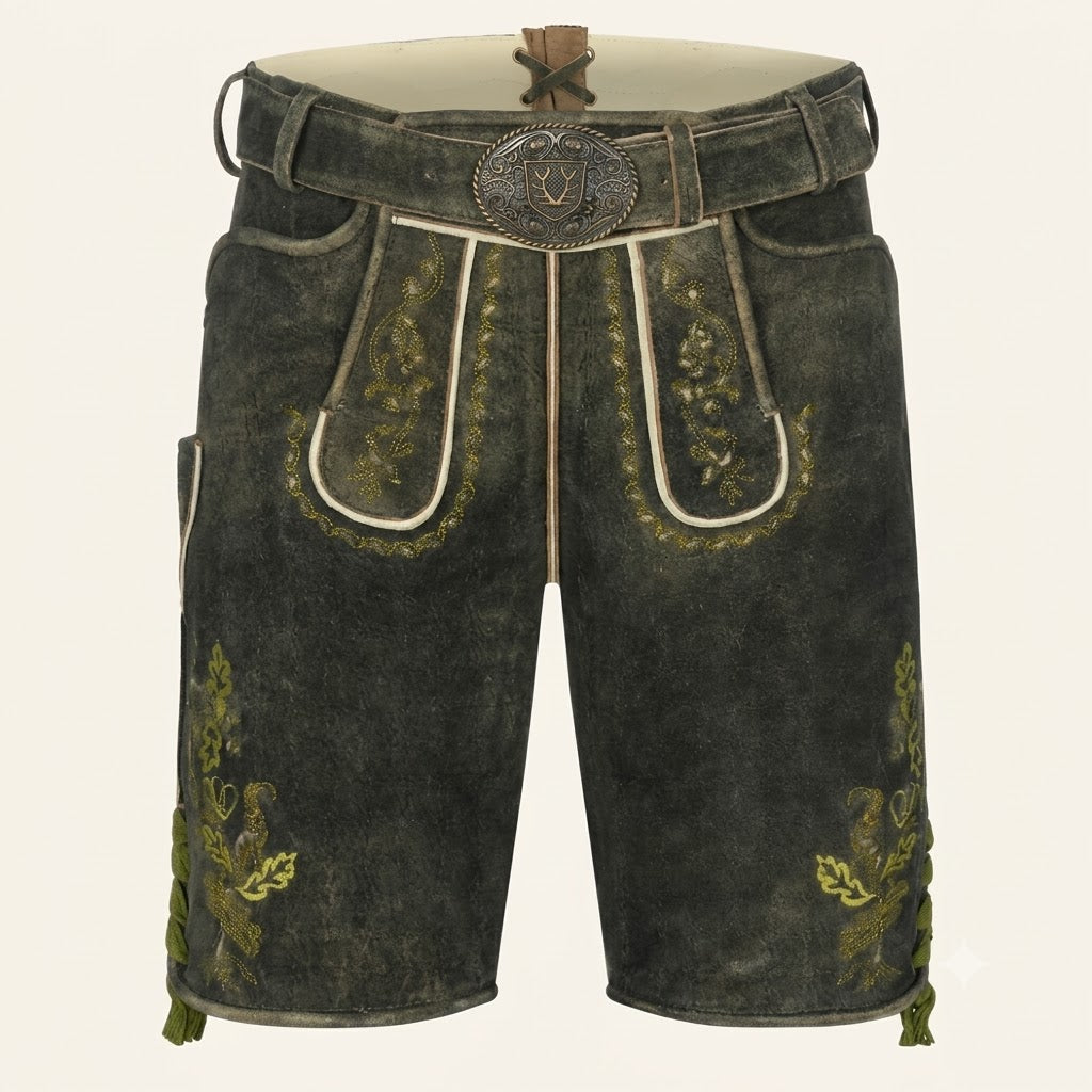 Lederhose Florian with Belt