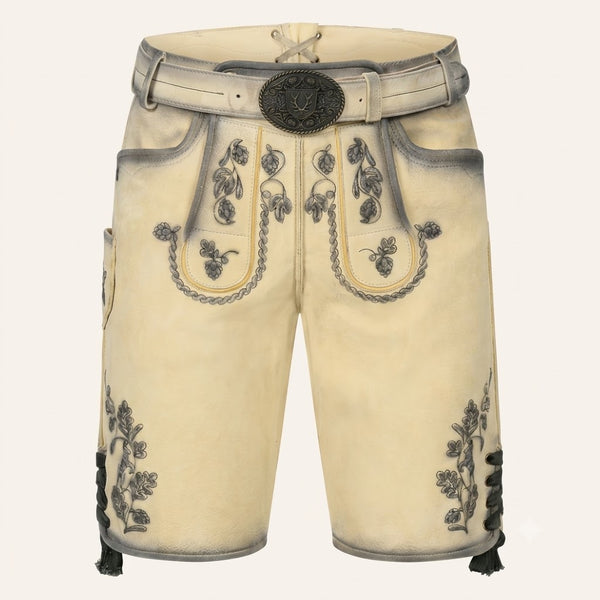 Lederhose Leonhard with Belt