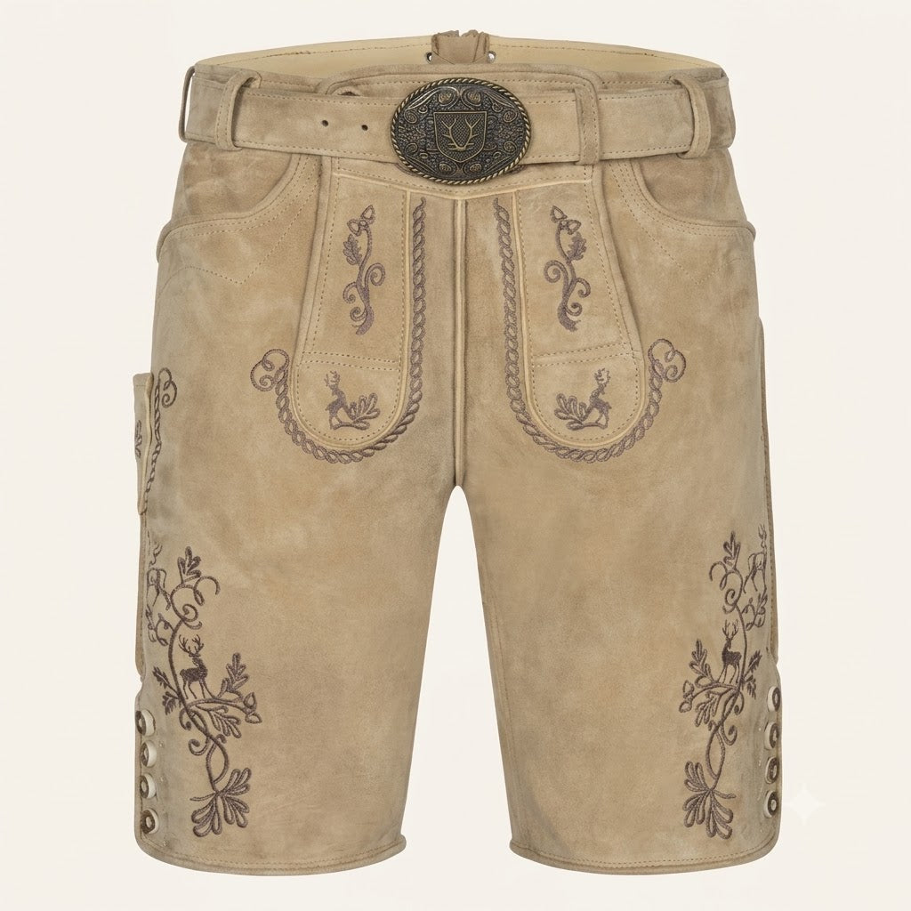 Lederhose Leopold with Belt
