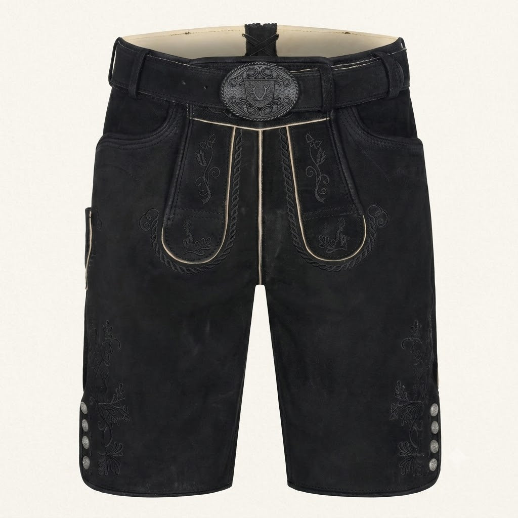 Lederhose Lukas with Belt