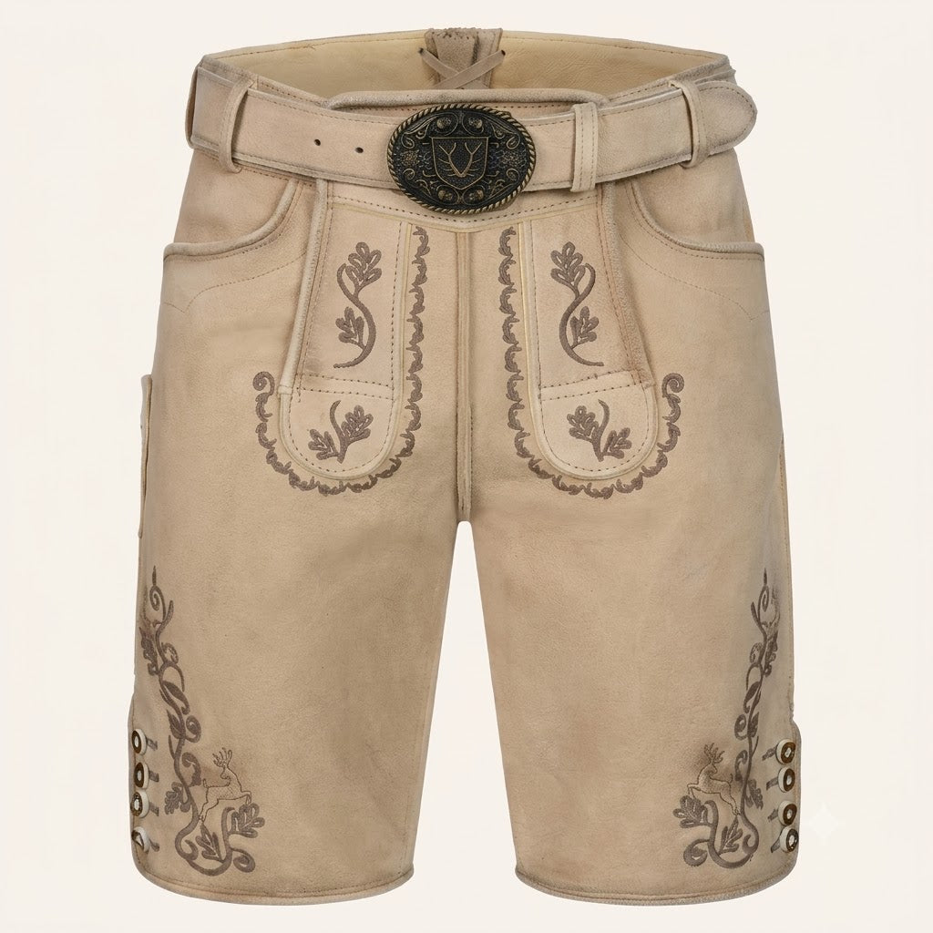 Lederhose Markus with Belt