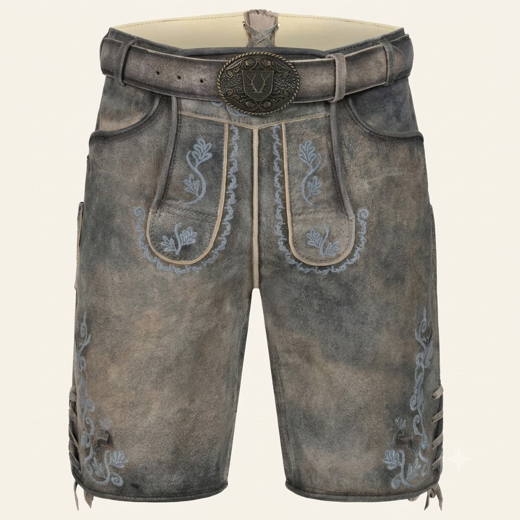 Lederhose Stefan with Belt