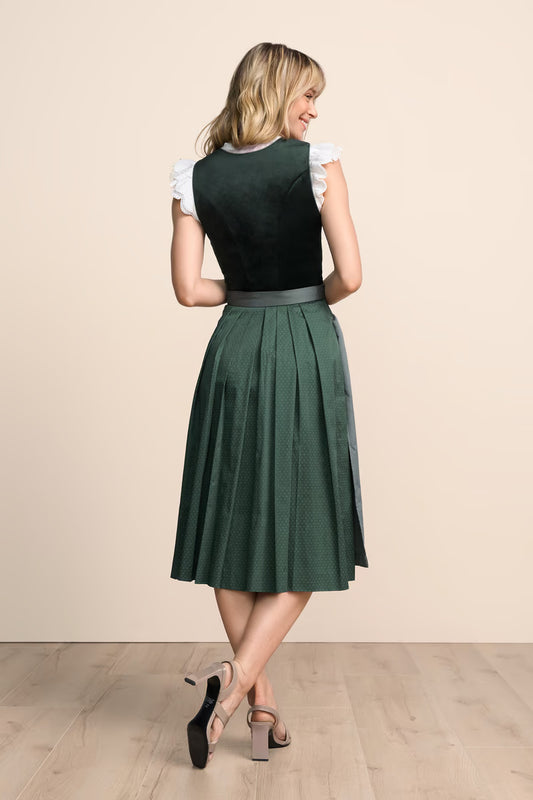 Long Dirndl Alissa Green Octoberfest Dress