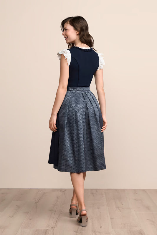 Midi Dirndl Amalia Blue Festival Dress