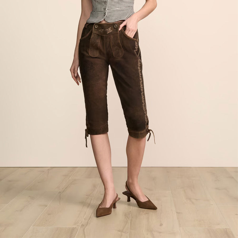 Mina Suede Lederhosen