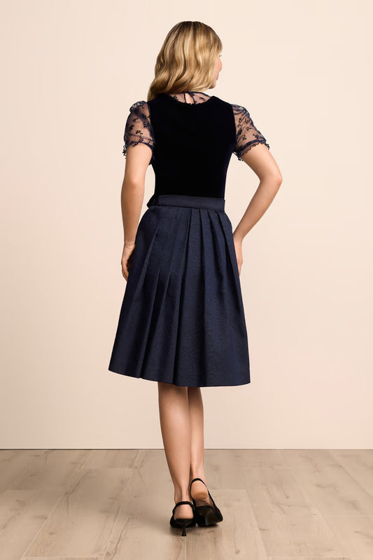 Mini Dirndl Gisela Dark Blue Festival Dress